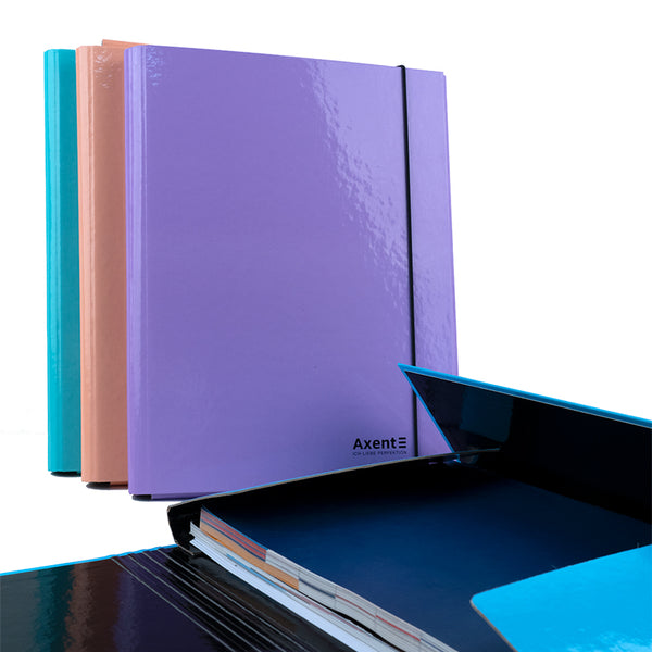 Eckspanner-Mappe  Axent Pastelini 1213-22-A, А4, blau