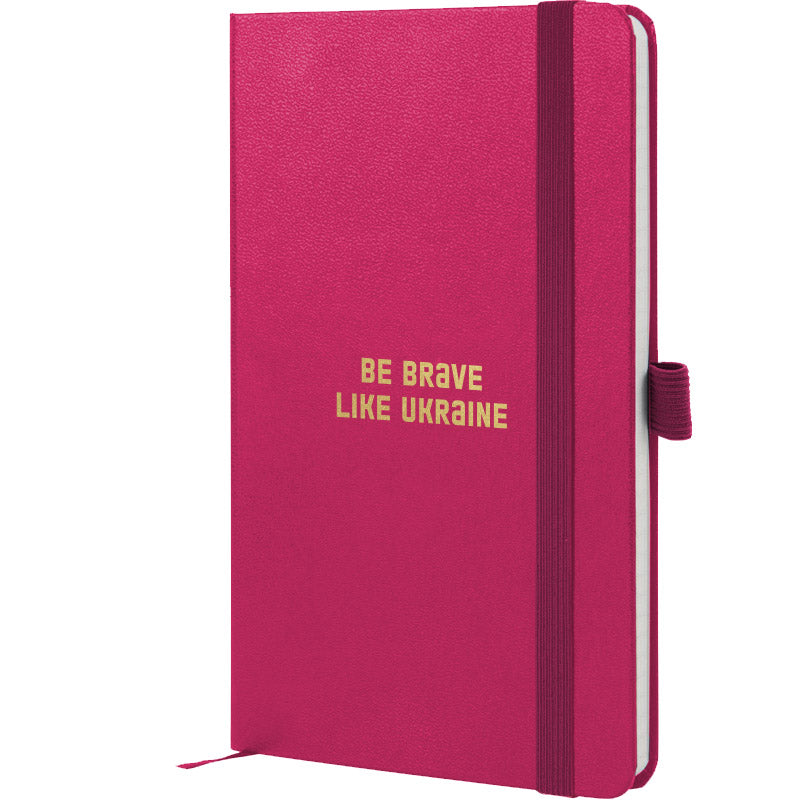 Notebook Axent Partner Brave 8201-50-1-A, 125x195 mm, 96 sheets,  squared, crimson