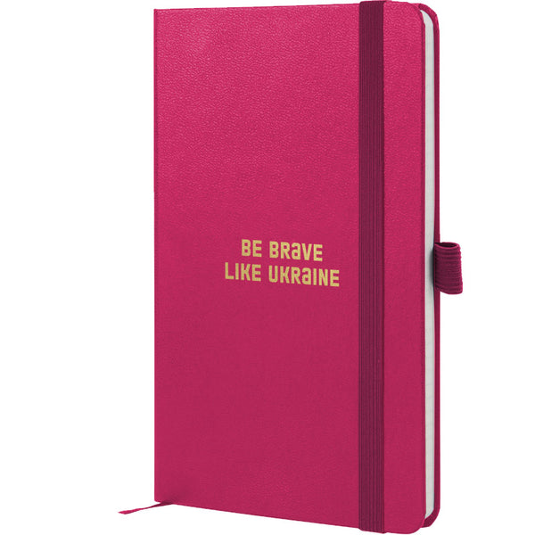 Notebook Axent Partner Brave 8201-50-1-A, 125x195 mm, 96 sheets,  squared, crimson