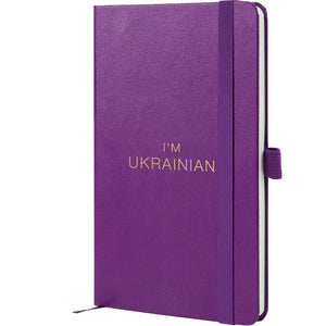 Notebook Axent Partner Ukrainian 8201-17-2-A, 125x195 mm, 96 sheets,  squared, purple