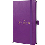 Notebook Axent Partner Ukrainian 8201-17-2-A, 125x195 mm, 96 sheets,  squared, purple
