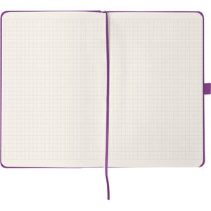 Notebook Axent Partner Ukrainian 8201-17-2-A, 125x195 mm, 96 sheets,  squared, purple