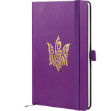 Notebook Axent Partner Glory 8201-17-4-A, 125x195 mm, 96 sheets,  squared, purple