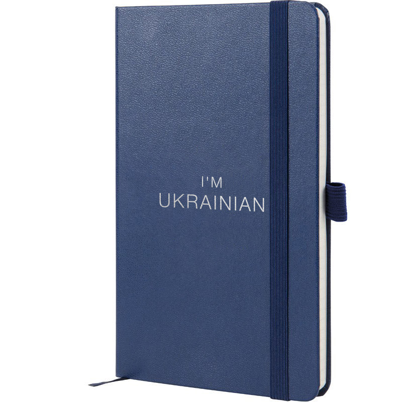 Notebook Axent Partner Ukrainian 8201-02-5-A, 125x195 mm, 96 sheets,  squared, blue