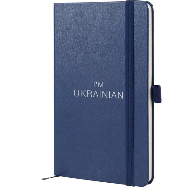 Notebook Axent Partner Ukrainian 8201-02-5-A, 125x195 mm, 96 sheets,  squared, blue