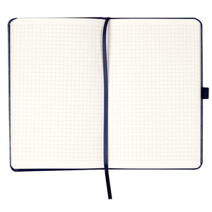 Notebook Axent Partner Ukrainian 8201-02-5-A, 125x195 mm, 96 sheets,  squared, blue