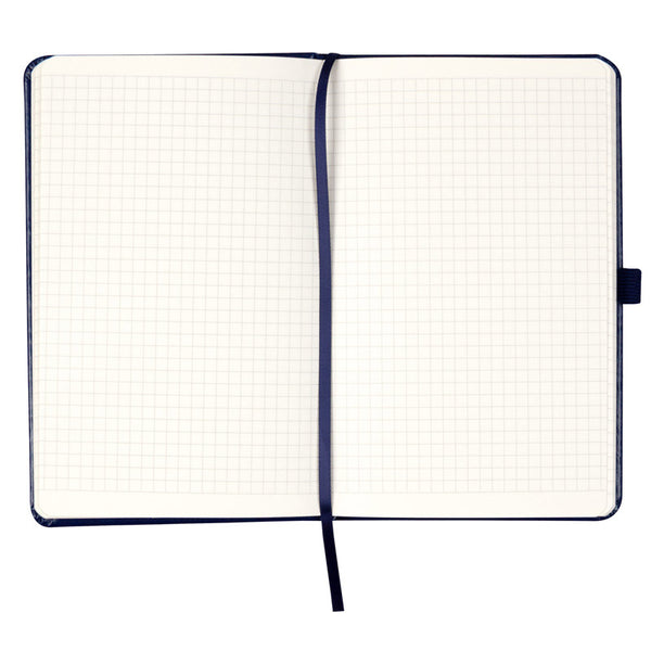Notebook Axent Partner Ukrainian 8201-02-5-A, 125x195 mm, 96 sheets,  squared, blue