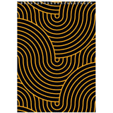 Spiralnotizbuch Axent D8013-03, А4, 48 Blatt, kariert, gelb