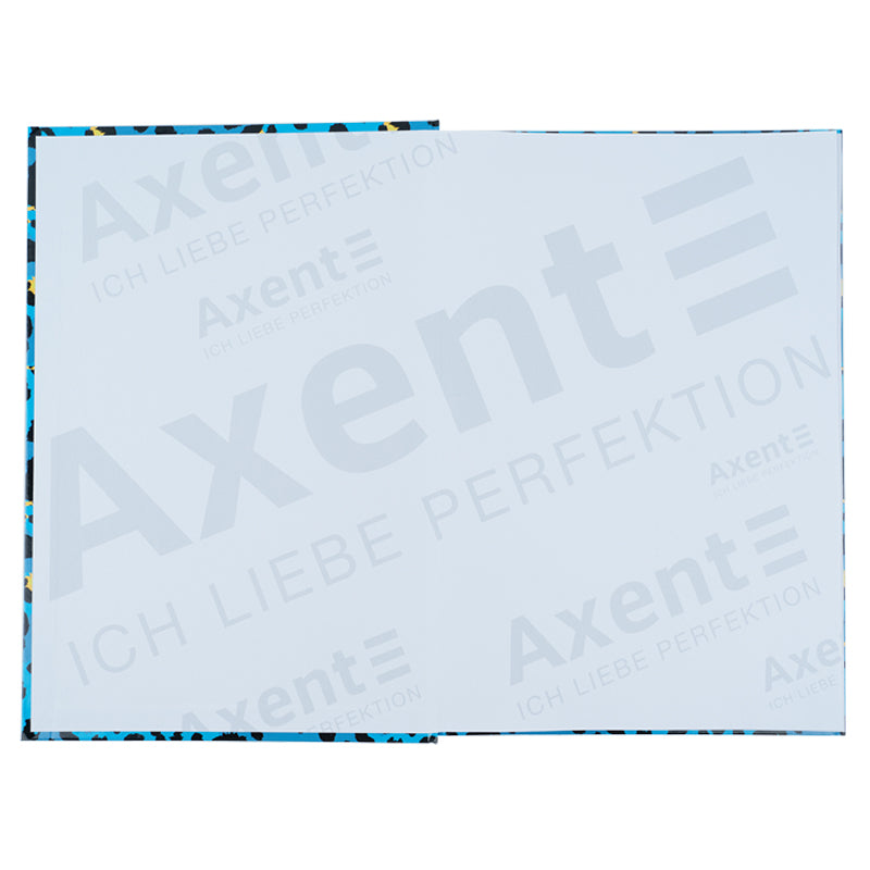 Notebook Axent Leopard 8422-554-A, А4, 96 sheets, squared, blue