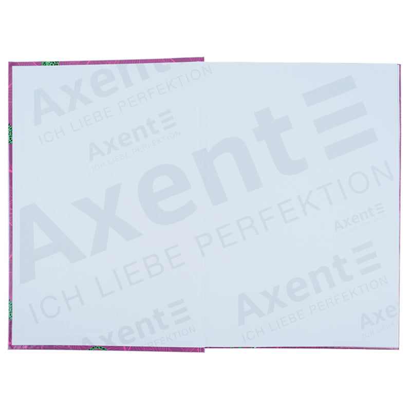 Notebook Axent Leopard 8422-555-A, А4, 96 sheets, squared, pink