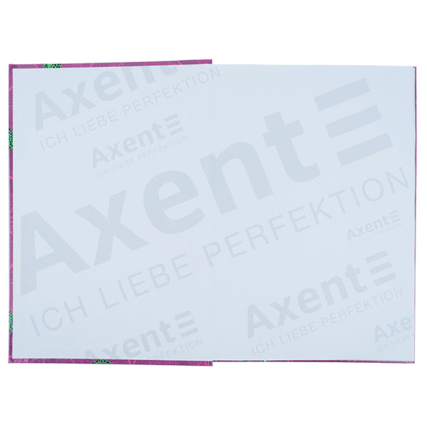 Notizbuch Axent Leopard 8422-555-A, A4, 96 Blatt, kariert, rosa