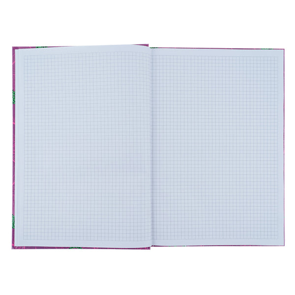 Notizbuch Axent Leopard 8422-555-A, A4, 96 Blatt, kariert, rosa