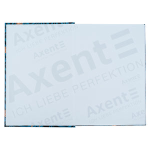 Notizbuch Axent Leopard 8422-556-A, A4, 96 Blatt, kariert, navy blau