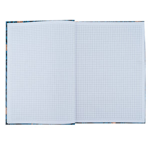 Notizbuch Axent Leopard 8422-556-A, A4, 96 Blatt, kariert, navy blau