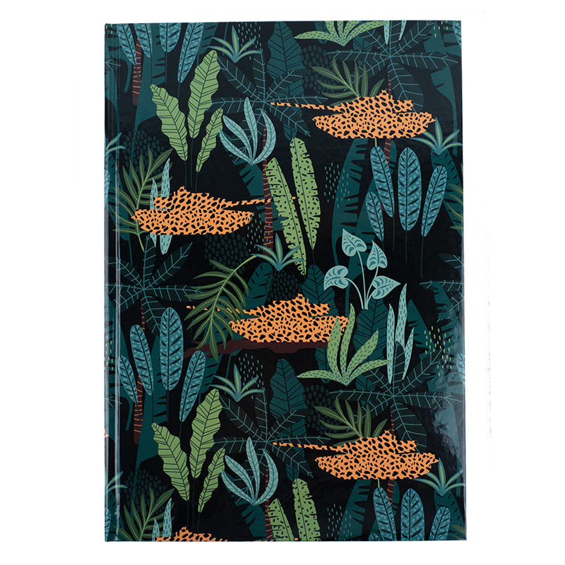 Notebook Axent Leopard 8422-557-A, А4, 96 sheets, squared, green