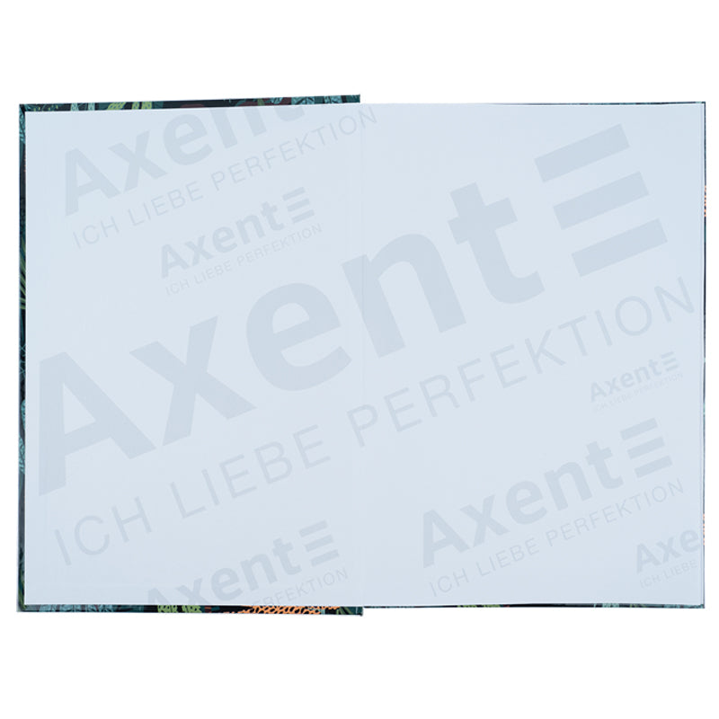 Notebook Axent Leopard 8422-557-A, А4, 96 sheets, squared, green