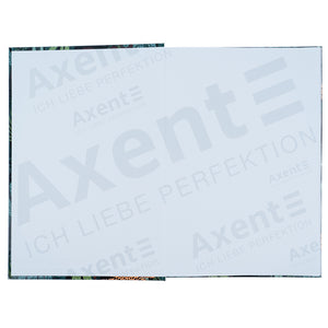 Notizbuch Axent Leopard 8422-557-A, A4, 96 Blatt, kariert, grün