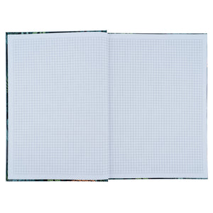 Notizbuch Axent Leopard 8422-557-A, A4, 96 Blatt, kariert, grün