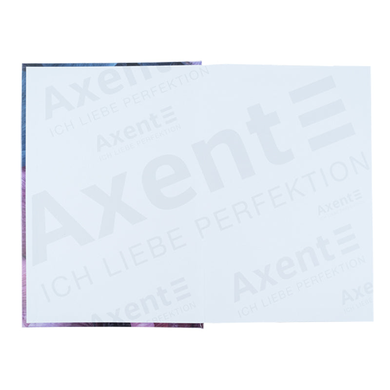 Notizbuch Axent Flora 8423-25-A, А4, 192 Blatt, kariert, lila