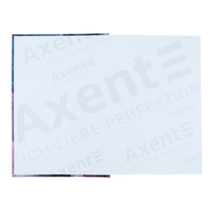 Notebook Axent Flora 8423-25-A, А4, 192 sheets, squared, purple