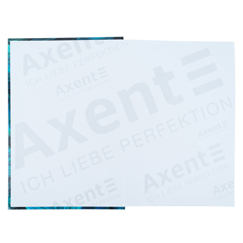 Notizbuch Axent Flora 8423-26-A, A4, 192 Blatt, kariert, grün