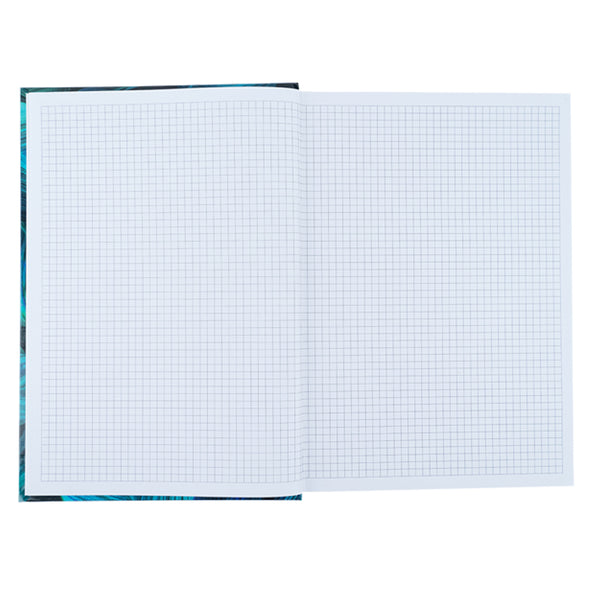 Notizbuch Axent Flora 8423-26-A, A4, 192 Blatt, kariert, grün