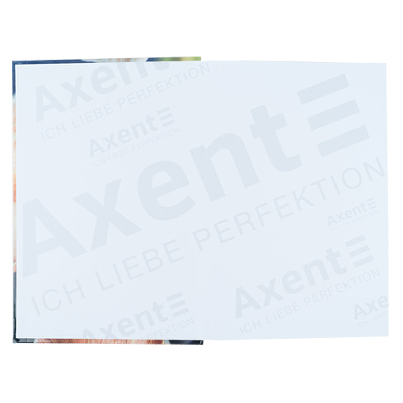 Notizbuch Axent Flora 8423-27-A, A4, 192 Blatt, kariert, gelb