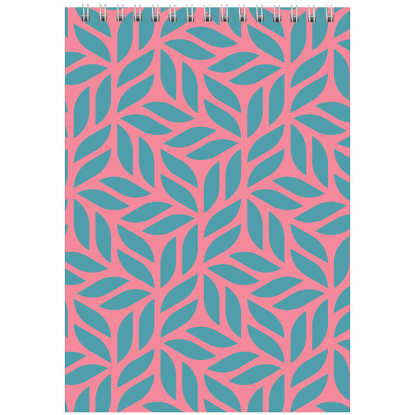 Spiral notebook Axent D8012-05, А5, 48 sheets, squared, pink