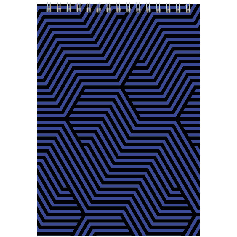 Spiralnotizbuch Axent D8012-06, А5, 48 Blatt, kariert, blau