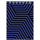 Spiralnotizbuch Axent D8014-06, А7, 48 Blatt, kariert, blau