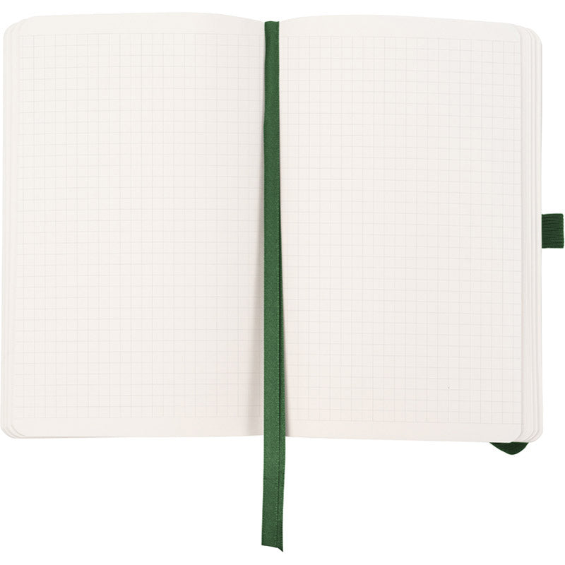 Notizbuch Axent Partner Soft Skin Tryzub 8616-23-3-A, 125x195 mm, 96 Blatt, Zelle, dunkelgrün