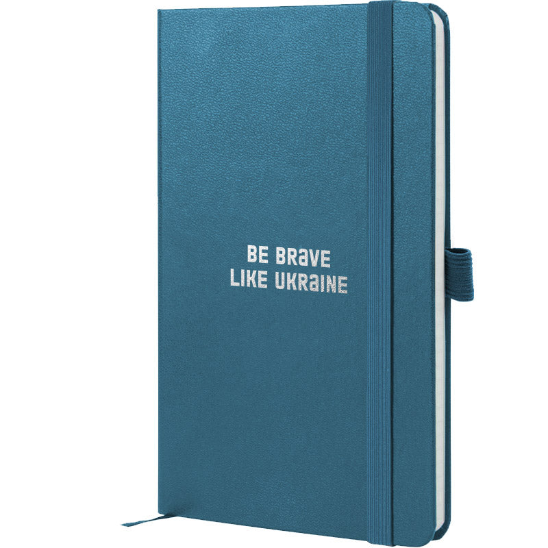 Notizbuch Axent Partner Brave 8201-47-1-A, 125x195 mm, 96 Blätter, Zelle, blau