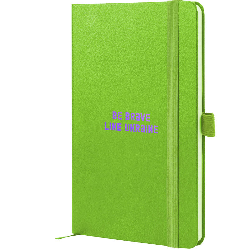 Notizbuch Axent Partner Brave 8201-04-1-A, 125x195 mm, 96 Blatt, Zelle, hellgrün