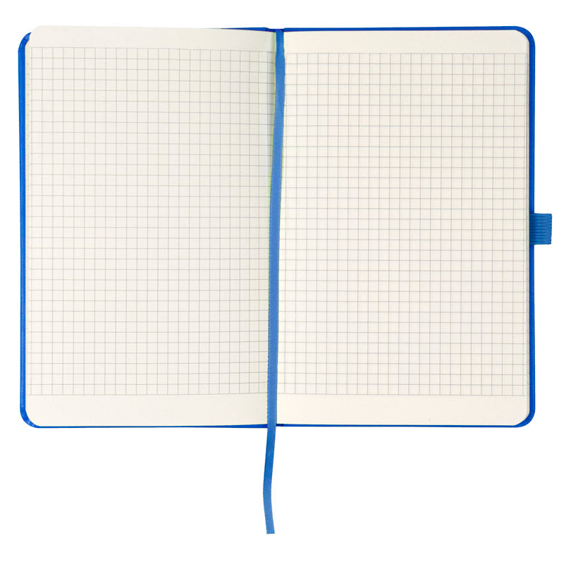 Notizbuch Axent Partner Ukrainisch 8201-07-2-A, 125x195 mm, 96 Blätter, Zelle, blau