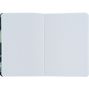 Notizbuch Axent Fish 8700-2-A, А5, 80 Blatt, kariert, grün-weiß
