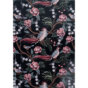 Notizbuch Axent Birds&Flowers-4 8422-571-A, А4, 96 Blatt, kariert