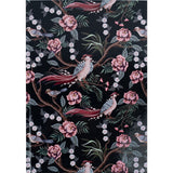 Notizbuch Axent Birds&Flowers-4 8422-571-A, А4, 96 Blatt, kariert