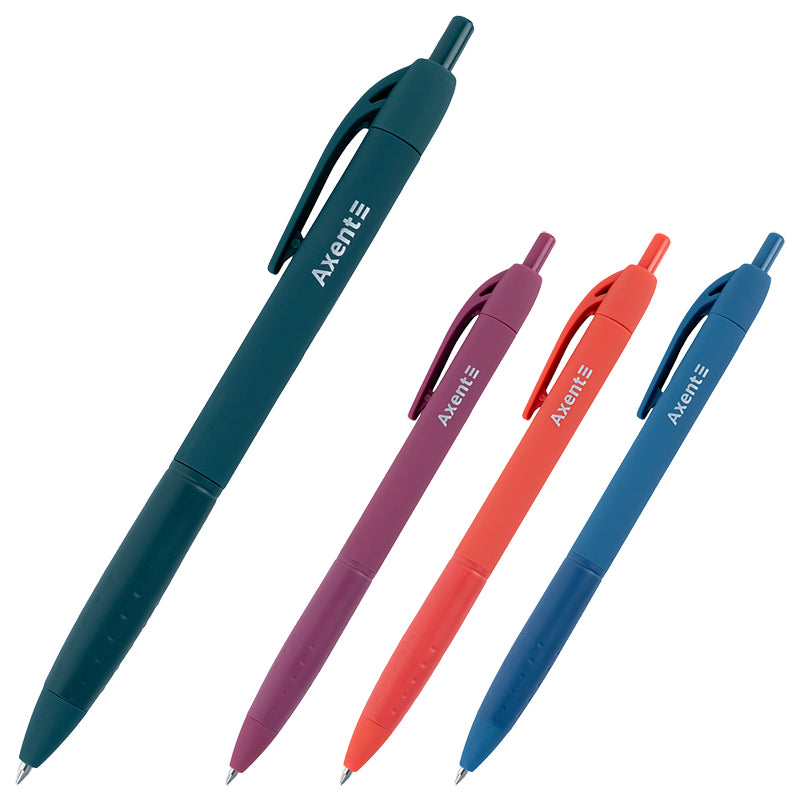 Automatik-Kugelschreiber Axent Earth Colors AB1097-02-A, 0.7 mm, blau