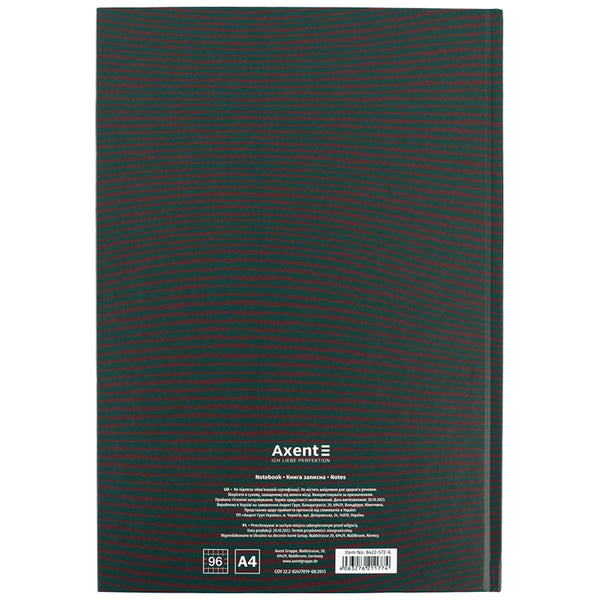 Notebook Erde Farben 8422-572-A, A4, 96 blätter, zelle, Motiviert