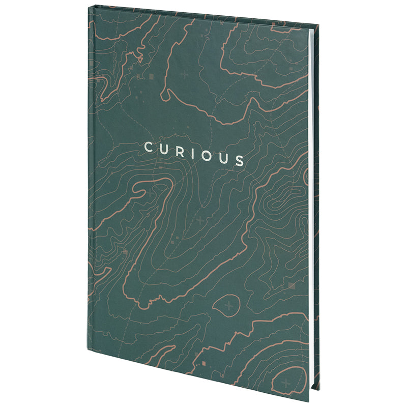 Notebook Earth Colors 8422-577-A, A4, 96 sheets,  squared, Curious