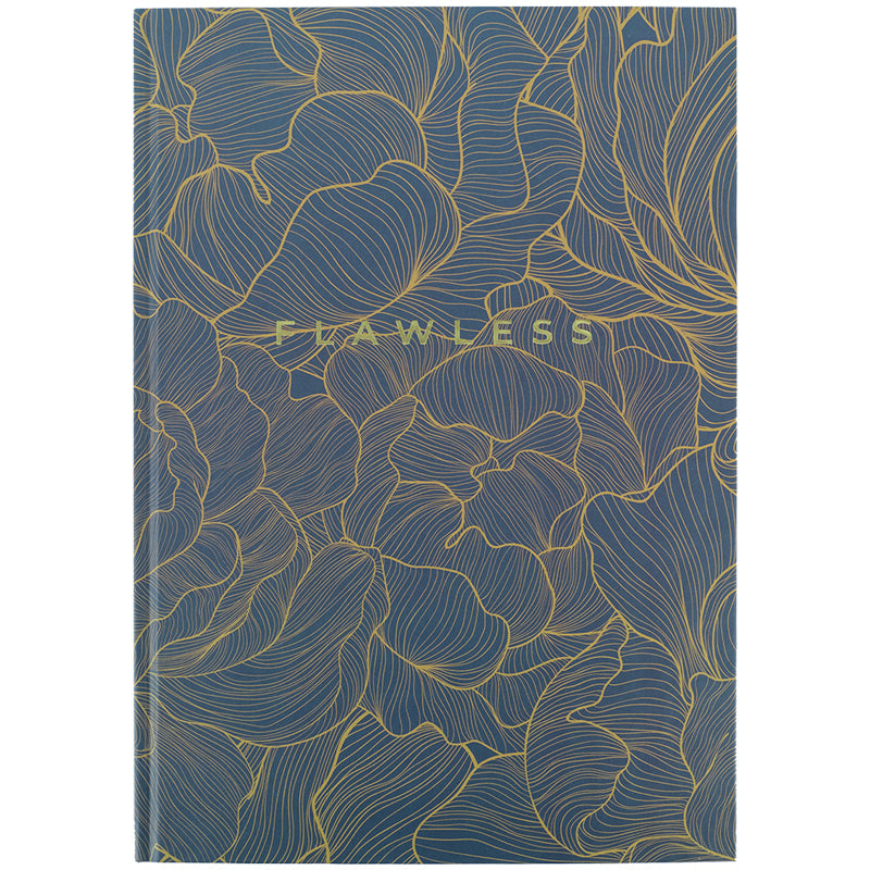 Notebook Earth Colors 8422-578-A, A4, 96 sheets,  squared, Flowers