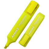 Marker Axent Highlighter 2537-08-A, 1-5 mm, keilförmig, gelb