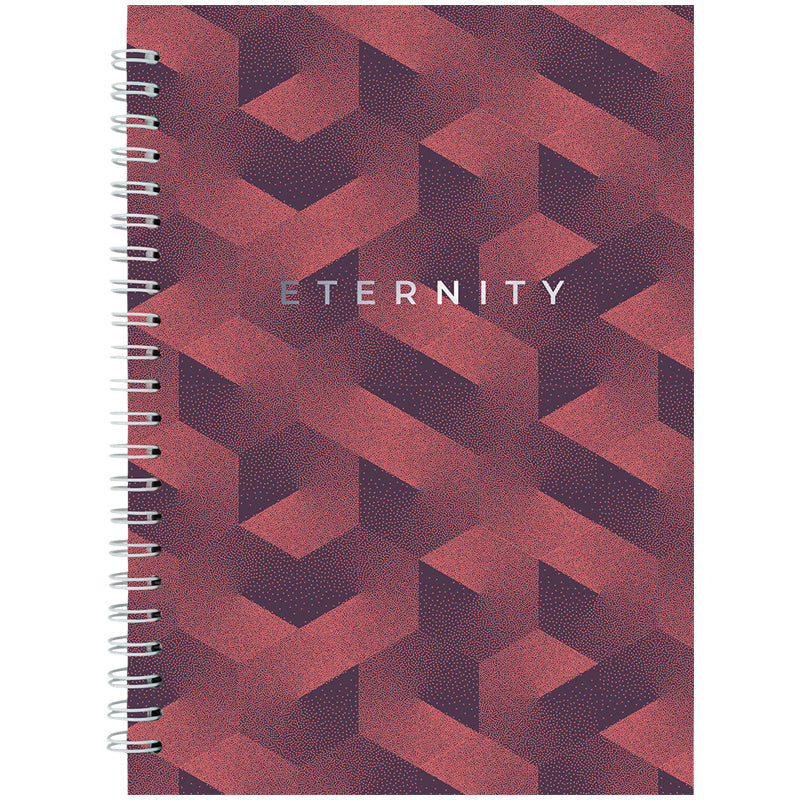 Spiral notebook Axent 8032-25-A, A5, 96 sheets, squared, hard cover