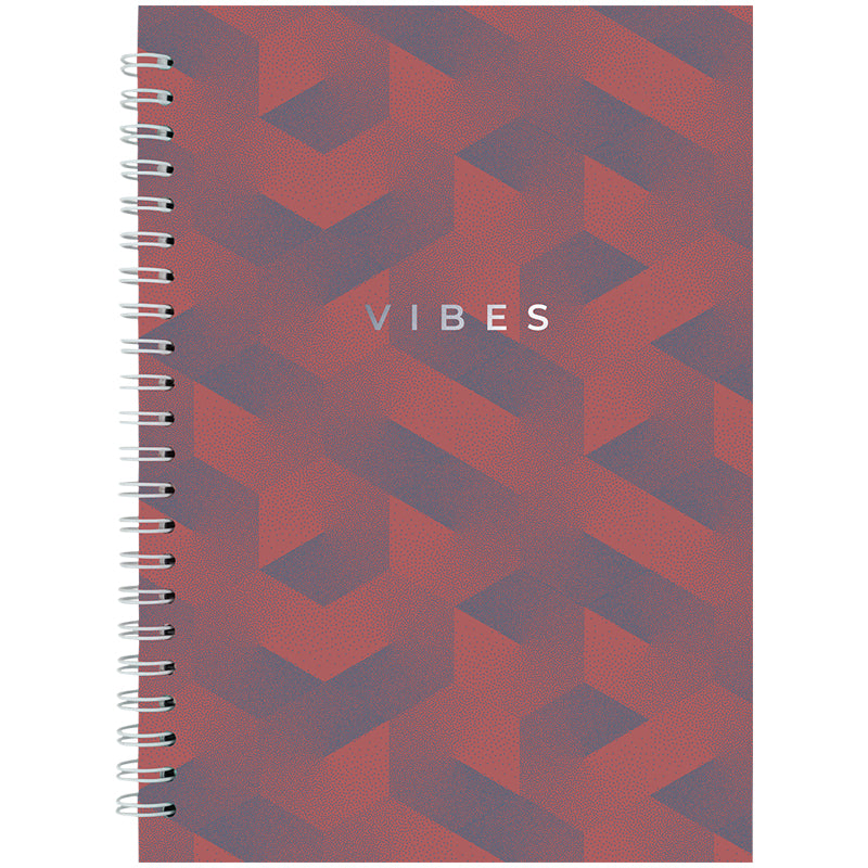 Spiral notebook Axent 8032-27-A, A5, 96 sheets, squared, hard cover