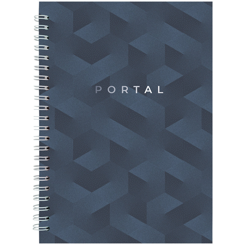 Spiral notebook Axent 8032-28-A, A5, 96 sheets, squared, hard cover