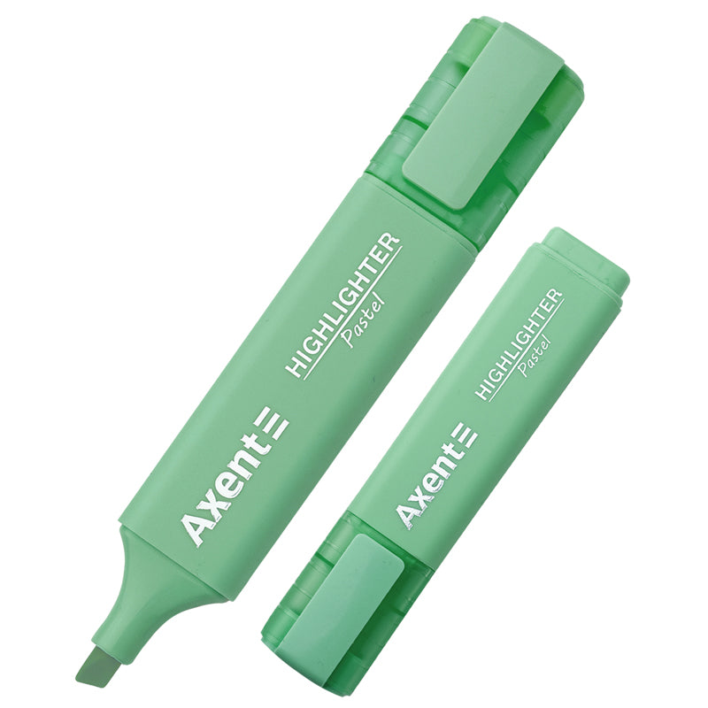 Marker Axent Highlighter 2537-18-A, 1-5 mm, keilförmig, pastell mint