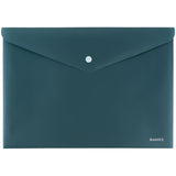 Folder with button Axent Earth colors 1412-06-A, A4, green
