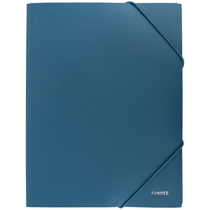 Folder with elastic bands Axent Earth colors 1504-12-A, A4, blue