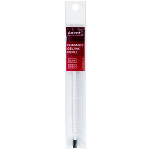 Gel Ink pen refil "write-erase" Axent AGR1096-01-A, 129 mm, 0.5 mm, black