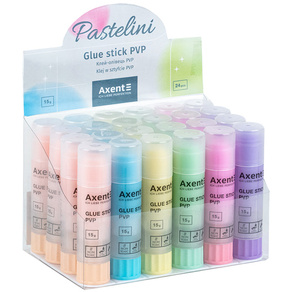 Klebestift Pastelini PVP Axent 7142-A, 15 g